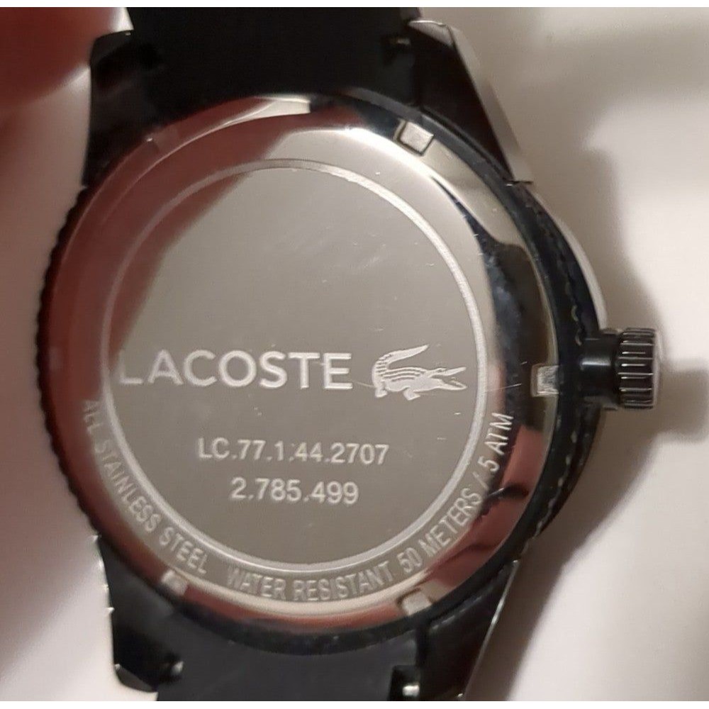 Lacoste 2010880 Tonga Black Dial Men's watch - Picture 3 of 3
